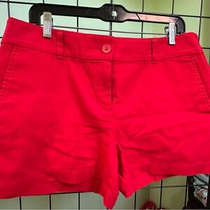 Red Women's Shorts